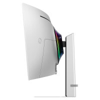 124,0cm/49" (5120x1440) Samsung Odyssey G9 G93SD S49DG934SU 32:9 OLED 0,03ms 240Hz DisplayPort HDMI Micro-HDMI VESA HDR FreeSync G-Sync Silvr