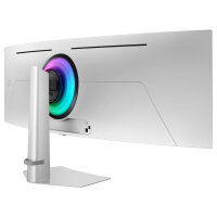 124,0cm/49" (5120x1440) Samsung Odyssey G9 G93SD S49DG934SU 32:9 OLED 0,03ms 240Hz DisplayPort HDMI Micro-HDMI VESA HDR FreeSync G-Sync Silvr