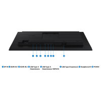 60,5cm/24" (1920x1080) Samsung S24D402GAU Full HD 100 Hz IPS 2xHDMI 5ms DP 16:9 Business S40GD Black