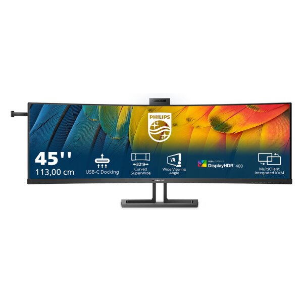 Philips 113.0cm(44.5") 45B1U6900CH 32:9 2xHDMI+DP+USB-C Curv retail