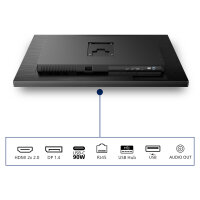 Philips 80.0cm (31.5") 32B1U3900 16:09 HDMI+DP+USB-C black