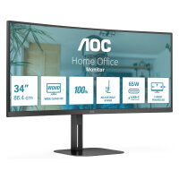 AOC 86.0cm (34") CU34V5C/BK 21:09 HDMI+DP+USB-C Curved retail