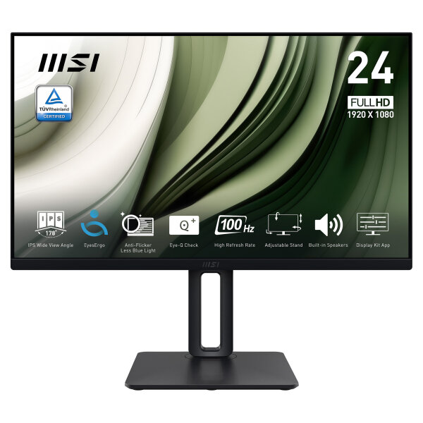 MSI PRO MP245PG 60cm (24") IPS FHD HDMI/DP 4ms 100Hz Pivot