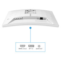 Philips 68.5cm (27.0") 27M2C5501 16:09 2xHDMI+DP Curved wh.