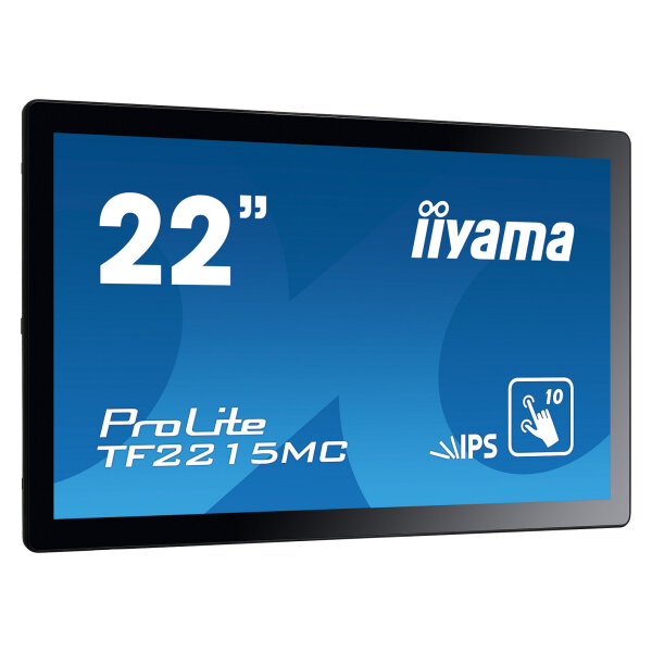 IIYAMA 54.6cm (21.5") TF2215MC-B2 16:9 M-Touch HDMI+DP