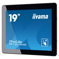 IIYAMA 38.0cm (15") TF1515MC-B2 4:3 M-Touch HDMI+DP