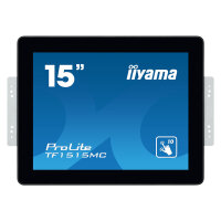 IIYAMA 38.0cm (15") TF1515MC-B2 4:3 M-Touch HDMI+DP