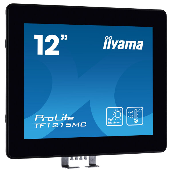 IIYAMA 31.0cm (12.1") TF1215MC-B1 4:3 M-Touch HDMI+DP+VGA