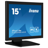 IIYAMA 38.0cm (15") T1532MSC-B1S 4:3 M-Touch HDMI+DP...