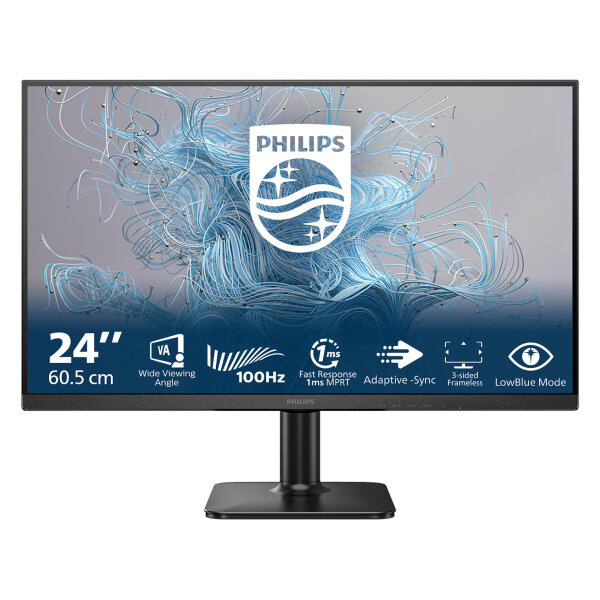 Philips 60.5cm (23.8") 24E2N1100LB 16:09 HDMI+D-Sub VA black