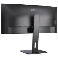 86,4cm/34" (3440x1440) AOC CU34P3CV 21:9 VA 1ms 100Hz HDMI DisplayPort USB-C USB-Hub RJ45 KVM VESA Speaker Black
