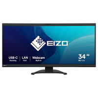 EIZO 86.7cm (34.1") EV3450XC-BK 21:9 4K 2xHDMI+DP+USB-C Curv