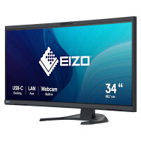 EIZO 86.7cm (34.1") EV3450XC-BK 21:9 4K 2xHDMI+DP+USB-C Curv