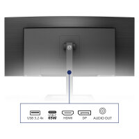86,36 cm/34" (3440x1440) Philips 346E2CUAE/00 21:9 WQHD VA 4ms 100Hz USB-C HDMI DisplayPort VESA Black