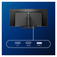 86,36 cm/34" (3440x1440) Philips 346E2CUAE/00 21:9 WQHD VA 4ms 100Hz USB-C HDMI DisplayPort VESA Black