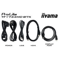 IIYAMA 43.0cm (17") TF1734MC-B7X 5:4 M-Touch HDMI+DP