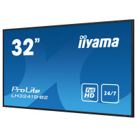 IIYAMA 80.0cm (31.5") LH3241S-B2 16:9 3xHDMI+USB IPS schw. retail