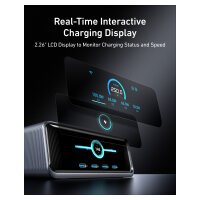 ANKER Prime Charger 250W USB-C Ladegert 6 Ports GaNPrime 2.26Z LCD-Display Smart Control Regler