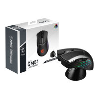 MSI Clutch GM51 Lightweight WIRELESS Gaming Maus. Black