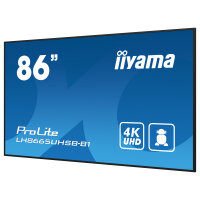 IIYAMA 217.0cm(86") LH8665UHSB-B1 16:9 2xHDMI+DP+2xUSB IPS retail (Speditionsversand)