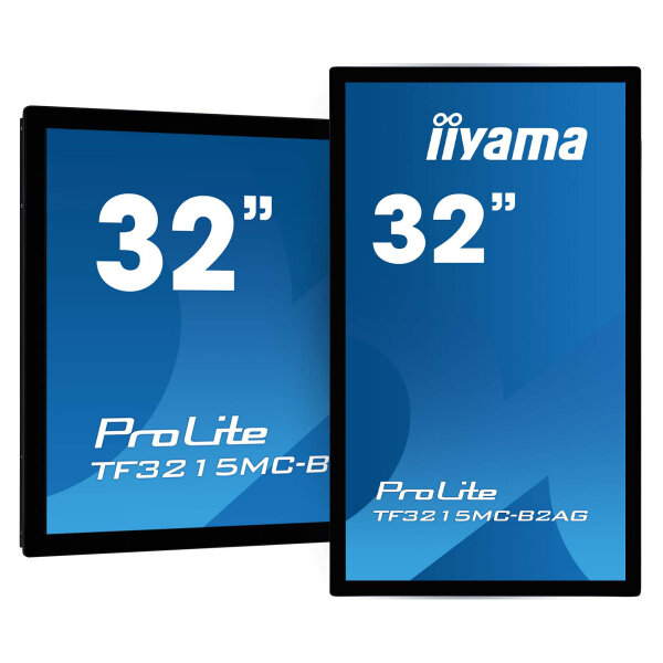 IIYAMA 80.0cm (31.5") TF3215MC-B2AG 16:9 M-Touch HDMI black