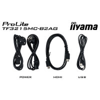 IIYAMA 80.0cm (31.5") TF3215MC-B2AG 16:9 M-Touch HDMI black