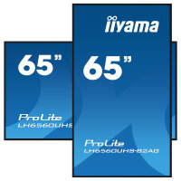IIYAMA 164.0cm(65") LH6560UHS-B2AG 16:9 3xHDMI+2xUSB Spk (Speditionsversand)