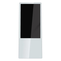 Allnet Standdisplay 43 Zoll Aufsteller mit Laufrollen....