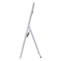Allnet Standdisplay 43 Zoll Aufsteller mit Laufrollen. 700 Nits. HDMI. Farbe weiß