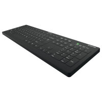 Cherry Medical Wireless AK-C8112-FU1-B/DE - wischdesinfizierbar -105 Tasten - deutsch - schwarz