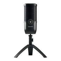 Cherry ZUB UM 3.0 USB Mikrofon schwarz