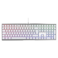 Cherry TAS MX 3.0S RGB Corded DE-Layout weiß MX RED