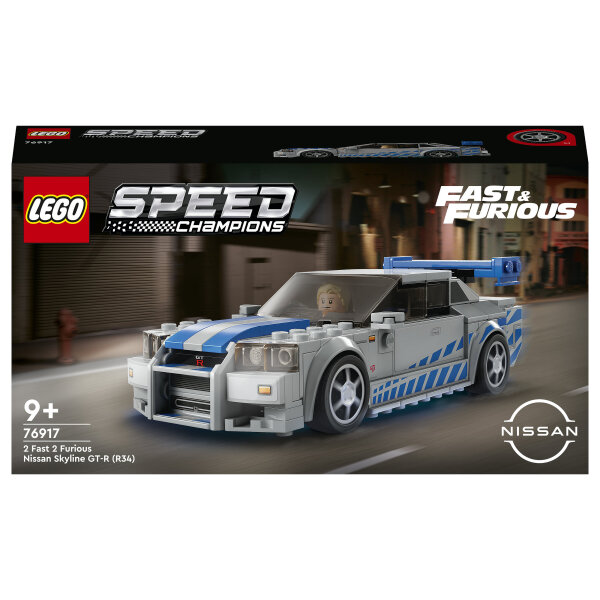 LEGO Speed Champions 2 Fast 2 Furi Nissan Skyline GT-R 76917