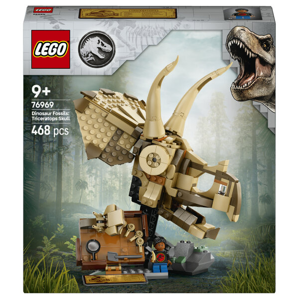 LEGO 76969 Jurassic World Dinosaurier-Fossilien: Triceratops