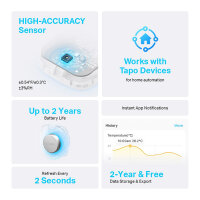 TP-Link Smart Sensor Tapo T310 Smart Temperature Sensor