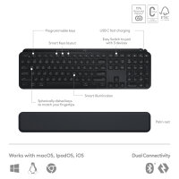 Logitech MX Keys S Combo - Graphite - US