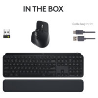 Logitech MX Keys S Combo - Graphite - US