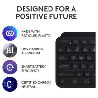 Logitech MX Keys S Combo - Graphite - US