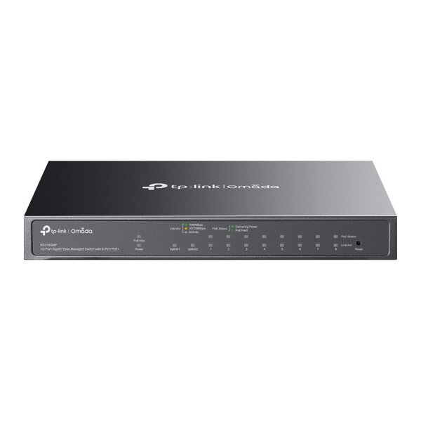 TP-Link Omada Switch 8x GE ES210GMP 8-Port PoE+