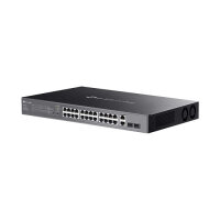 TP-Link Omada ES228GMP 28-Port Gigabit Easy mgd. Switch 24-Port PoE+