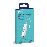 TP-Link Adapter 3port USB 3.0 > Gigabit Ethernet