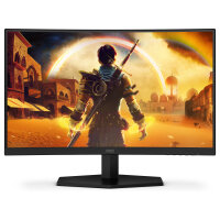 59,9cm/23,6" (1920x1080) AOC C24G42E 16:9 Fast VA 1ms 180Hz HDMI2.0 DisplayPort1.4 Speaker AdaptiveSync Curved HDR10 Black/Red