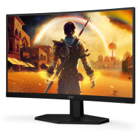 59,9cm/23,6" (1920x1080) AOC C24G42E 16:9 Fast VA 1ms 180Hz HDMI2.0 DisplayPort1.4 Speaker AdaptiveSync Curved HDR10 Black/Red
