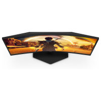59,9cm/23,6" (1920x1080) AOC C24G42E 16:9 Fast VA 1ms 180Hz HDMI2.0 DisplayPort1.4 Speaker AdaptiveSync Curved HDR10 Black/Red