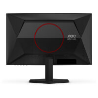 59,9cm/23,6" (1920x1080) AOC C24G42E 16:9 Fast VA 1ms 180Hz HDMI2.0 DisplayPort1.4 Speaker AdaptiveSync Curved HDR10 Black/Red