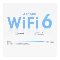 TP-Link WL-AP Access Point Deco X1500 Mesh-System 3-Pack