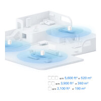TP-Link WL-AP Access Point Deco X1500 Mesh-System 3-Pack