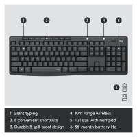 MK295 Silent Wireless Combo