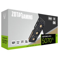 RTX 5070 TI 16GB Zotac Solid SFF OC 16GB GDDR73 Fan