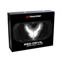 RX 9070 XT 16GB PowerColor Radeon Red Devil Spectral GDDR6 3 Fan white